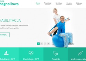 Strona internetowa www.magnoliowa.pl